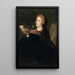 La Sibylle de Delphes - Jan van den Hoecke — oprawiony obraz na ścianie