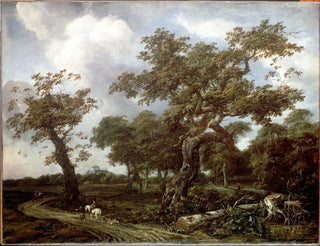 Jan Van Kessel The Elder - A Wood near The Hague with a view of the Huis ten Bosch.webp