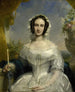 Agatha Petronella Hartsen 1814-78 w stroju ślubnym z okazji jej ślubu z Janem van der Hoop 17 marca 1841 - Jan Willem Pieneman — widok dzieła