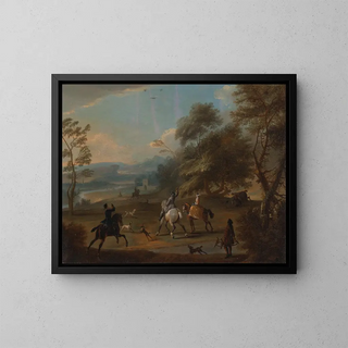 Jan Wyck - A Hawking Party.webp