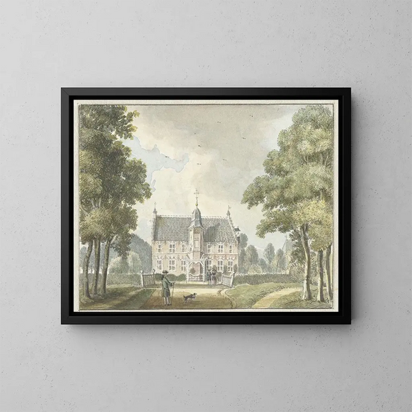 La Maison Hunderen à Twello - Jan de Beijer — oprawiony obraz na ścianie