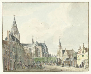 Marché à Arnhem - Jan de Beijer — widok dzieła