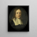 Portret mężczyzny - Jan van Assen — oprawiony obraz na ścianie
