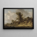 Spoczynek w tawernie - Jan van Goyen — oprawiony obraz na ścianie