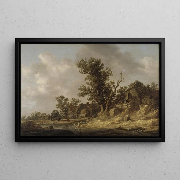 Jan van Goyen - Resting at a Tavern.webp