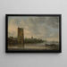 La Porte Pelkus niedaleko Utrecht - Jan van Goyen — oprawiony obraz na ścianie