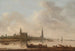 Widok na Emmerich - Jan van Goyen — widok dzieła