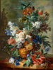 Martwa natura z kwiatami - Jan van Huysum — widok dzieła