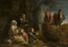 Obóz cygańskich wędrowców - Jan van de Venne — widok dzieła