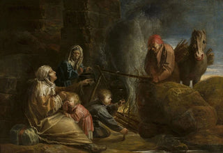 Jan van de Venne - Gypsy camp.webp