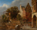 Le Pont-levis - Jan van der Heyden — widok dzieła