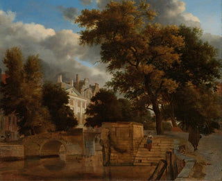 Le Pont de Pierre - Jan van der Heyden — widok dzieła