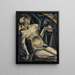 Kompozycja: Pietà - Jan Yznowski — oprawiony obraz na ścianie