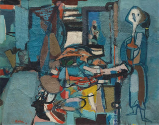 La Poissonnière - Jankel Adler — widok dzieła