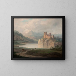 January Suchodolski - Ruins of the castle in Czorsztyn.webp