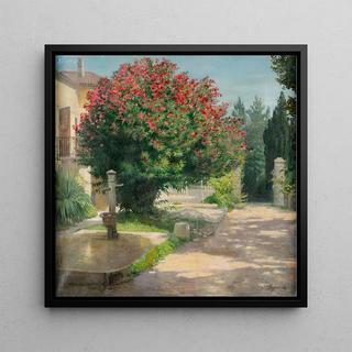 Jardin avec oléandres - Jakob Koganowsky