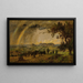 Ulewny deszcz na górach Adam i Ewa - Jasper Francis Cropsey — oprawiony obraz na ścianie