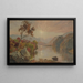 pejzaż jesienny - Jasper Francis Cropsey — oprawiony obraz na ścianie