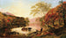 Jesień nad rzeką Hudson - Jasper Francis Cropsey — widok dzieła