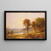 Gór Brimstone i Sugar Loaf z Warwick - Jasper Francis Cropsey — oprawiony obraz na ścianie