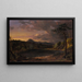 Catskill Creek - Jasper Francis Cropsey — oprawiony obraz na ścianie
