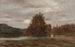 Szary dzień na Esopus - Jasper Francis Cropsey — widok dzieła