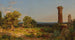 pejzaż włoski - Jasper Francis Cropsey — widok dzieła