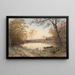 pejzaż Hastings-on-Hudson - Jasper Francis Cropsey — oprawiony obraz na ścianie