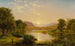 Przygotowania łodzi nad jeziorem Greenwood - Jasper Francis Cropsey — widok dzieła