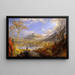 Viadukt Starrucca, Pensylwania - Jasper Francis Cropsey — oprawiony obraz na ścianie