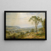 Dolina Wyoming - Jasper Francis Cropsey — oprawiony obraz na ścianie