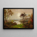 Dolina Wyoming - Jasper Francis Cropsey — oprawiony obraz na ścianie