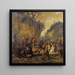 Jean-Baptiste głoszący - Jan Steen — oprawiony obraz na ścianie