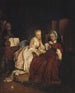 La Demande en mariage - Jean-Alphonse Roehn — widok dzieła