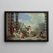 Les Charmes de la vie - Jean-Antoine Watteau — oprawiony obraz na ścianie