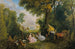Rendez-vous de Chasse - Jean-Antoine Watteau — widok dzieła