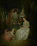 L'accord parfait - Jean-Antoine Watteau — widok dzieła