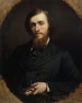 Portret obrazu hrabiego Alfreda de Liesville 1820-1885 zastępca kuratora Muzeum Carnavalet i darczyńca kolekcji rewolucyjnej - Jean-Baptiste Ange Tissier — widok dzieła
