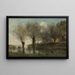 Jezioro w Picardii - Jean-Baptiste-Camille Corot — oprawiony obraz na ścianie