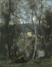 Kobieta zbierająca snopki w Ville-d'Avray - Jean-Baptiste-Camille Corot — widok dzieła