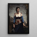 Agostina - Jean-Baptiste-Camille Corot — oprawiony obraz na ścianie