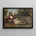 Algieriańska - Jean-Baptiste-Camille Corot — oprawiony obraz na ścianie
