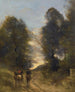 Kawalerowie Galijscy w pejzażu - Jean-Baptiste-Camille Corot — widok dzieła
