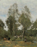 Jasna Polana w Lesie Pierre Aux Evaux w pobliżu Château-Thierry - Jean-Baptiste-Camille Corot — widok dzieła
