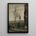 Coulommiers le jardin de M. Preschez - Jean-Baptiste-Camille Corot — oprawiony obraz na ścianie