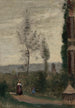 Coulommiers le jardin de M. Preschez - Jean-Baptiste-Camille Corot — widok dzieła