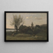 Ennery niedaleko Auvers - Jean-Baptiste-Camille Corot — oprawiony obraz na ścianie