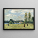 Faneuses Ville-d'Avray - Jean-Baptiste-Camille Corot — oprawiony obraz na ścianie