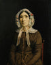 Kobieta w koronkowym czepku - Jean-Baptiste-Camille Corot — widok dzieła