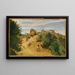 Genzano - Jean-Baptiste-Camille Corot — oprawiony obraz na ścianie
